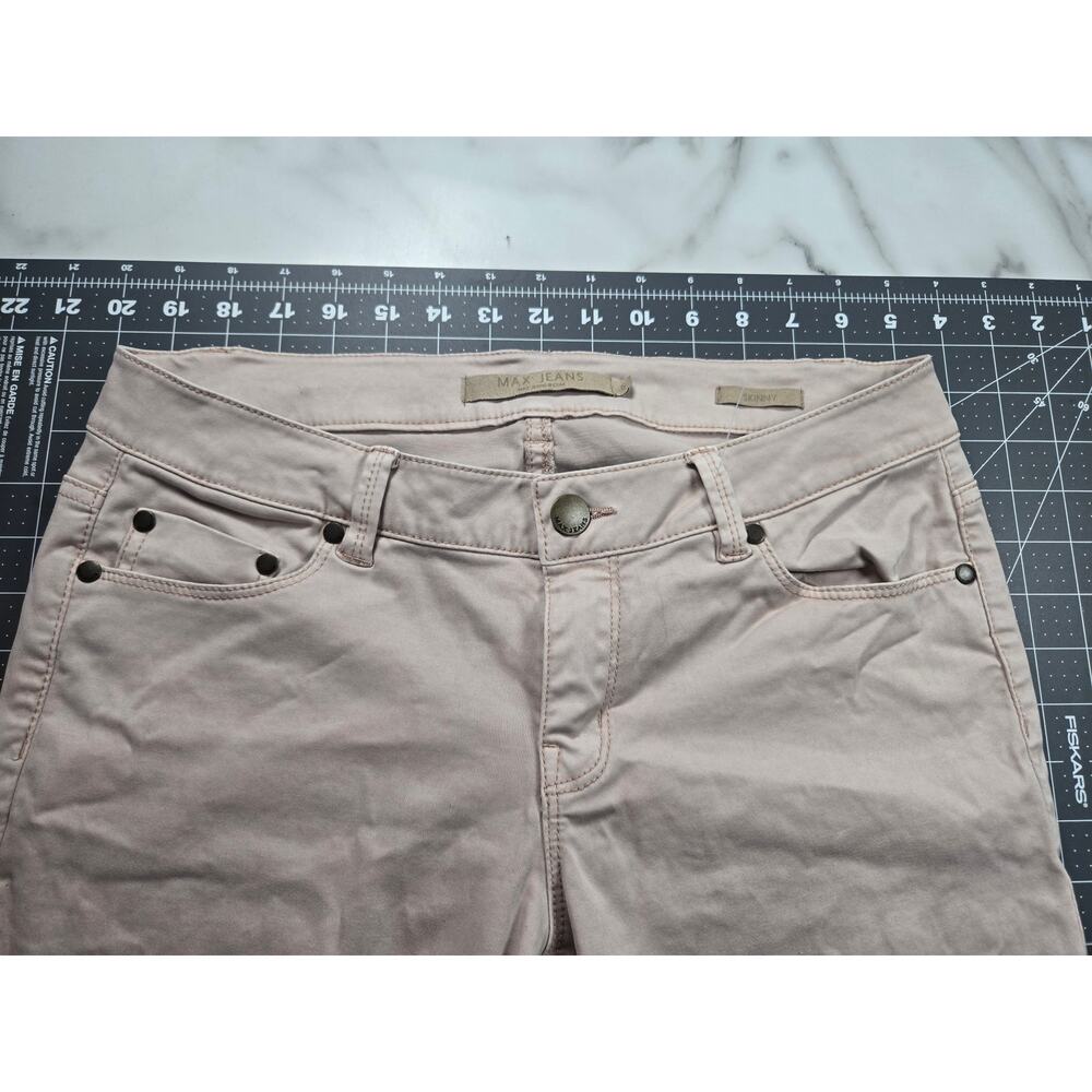 Light Pink Max Jeans Skinny Fit Size 6